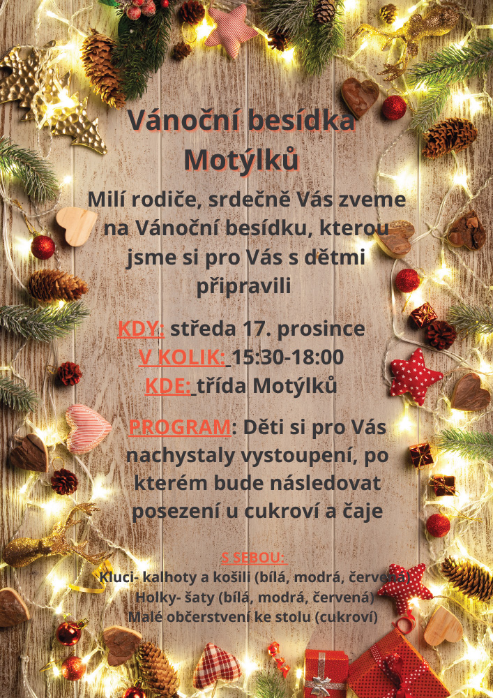 besidka Motylci