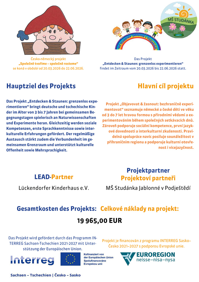 popis Projektbeschreibung